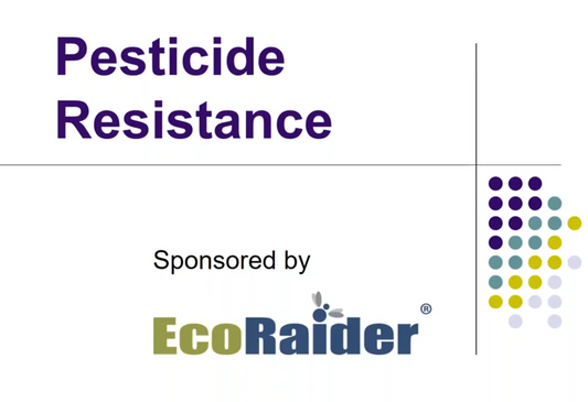 Battling Resistance and A Review of the Pesticide Webinar