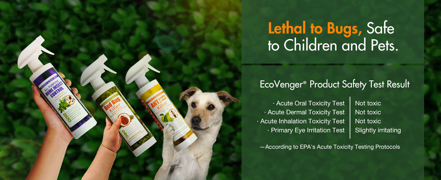 How Safe Is Ecovenger? A Summary Of Ecovenger's Acute Toxicity Studies