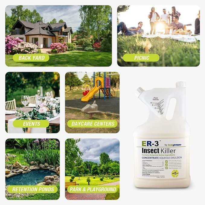 EcoVenger ER-3 Insect Killer Concentrate Professional 1 Liter/32 OZ