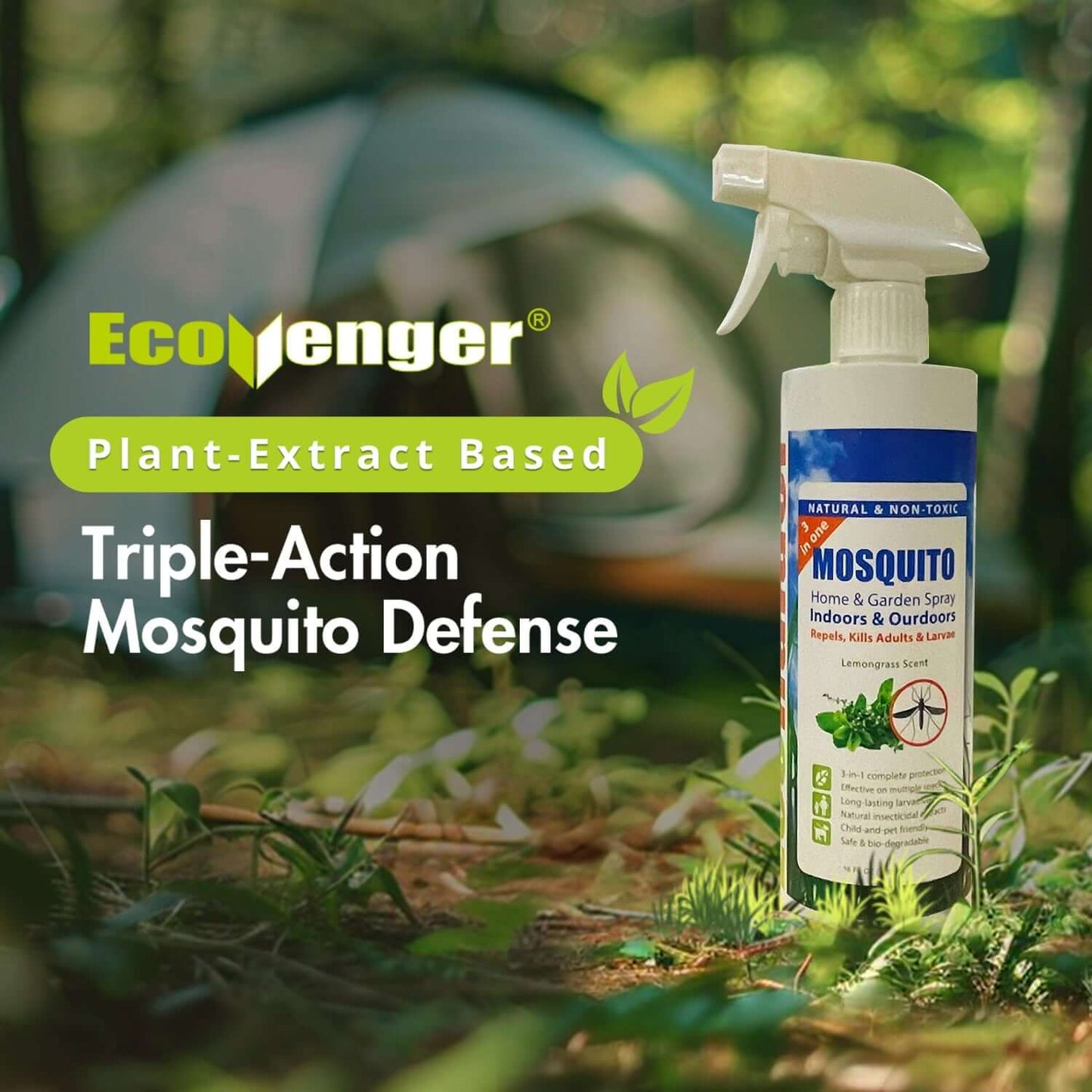 mosquito defense spray bottle
