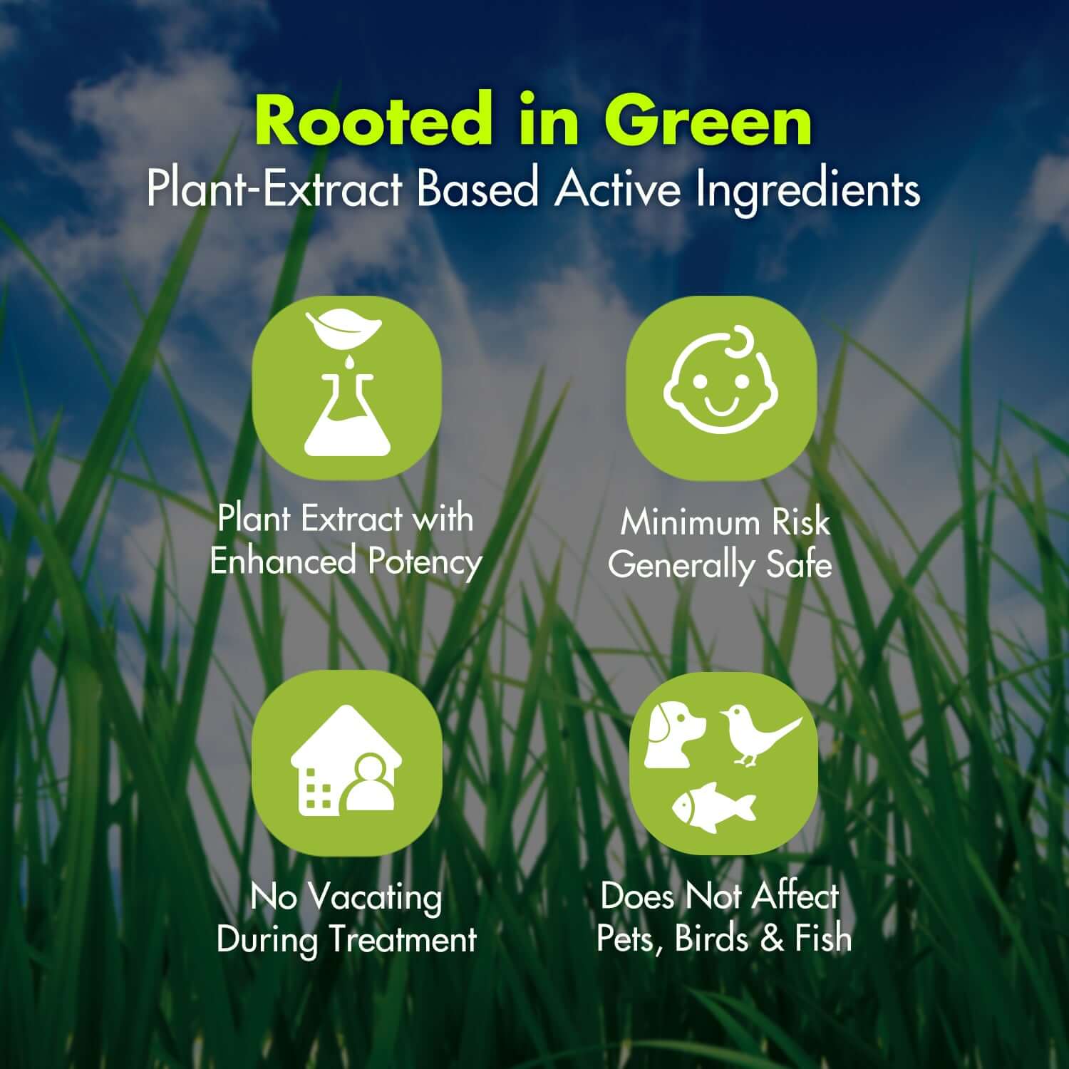 Promotional graphic for plant-extract