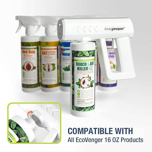 Ecovenger Cordless Pistol ULV Mist Sprayer