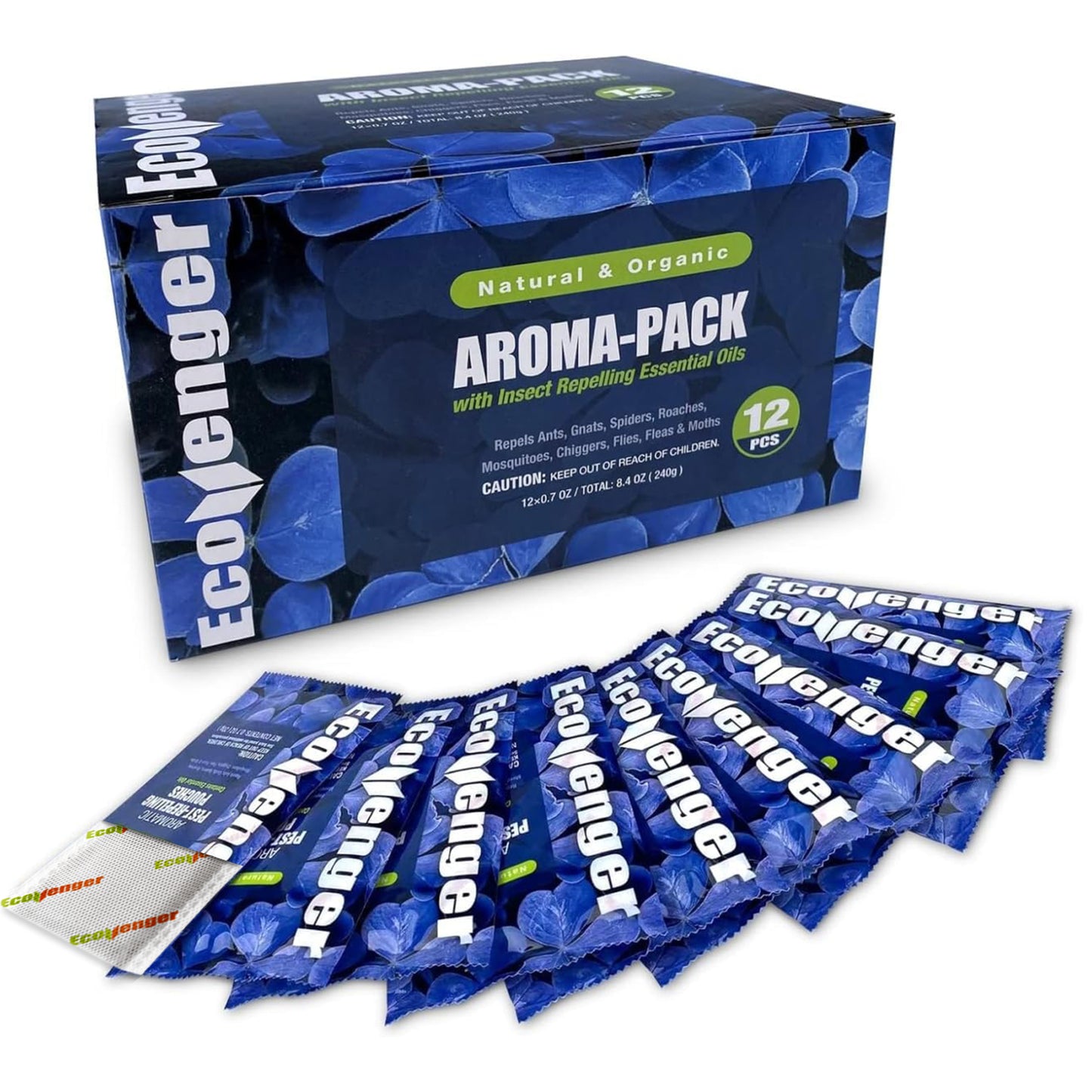 Repellent Pouch Natural Aromatic Sachet 12-Pack