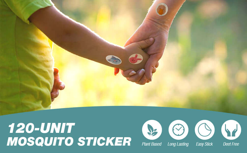 EcoVenger Mosquito Repellent Stickers 120-Unit