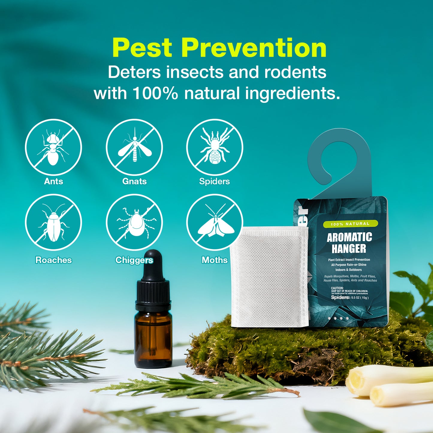 Pest Control Natural Aroma Hanger 10 Packs
