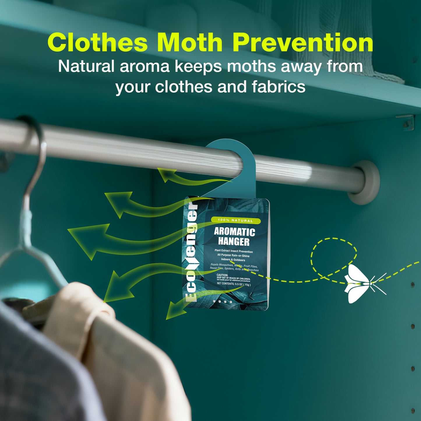 Pest Control Natural Aroma Hanger 10 Packs