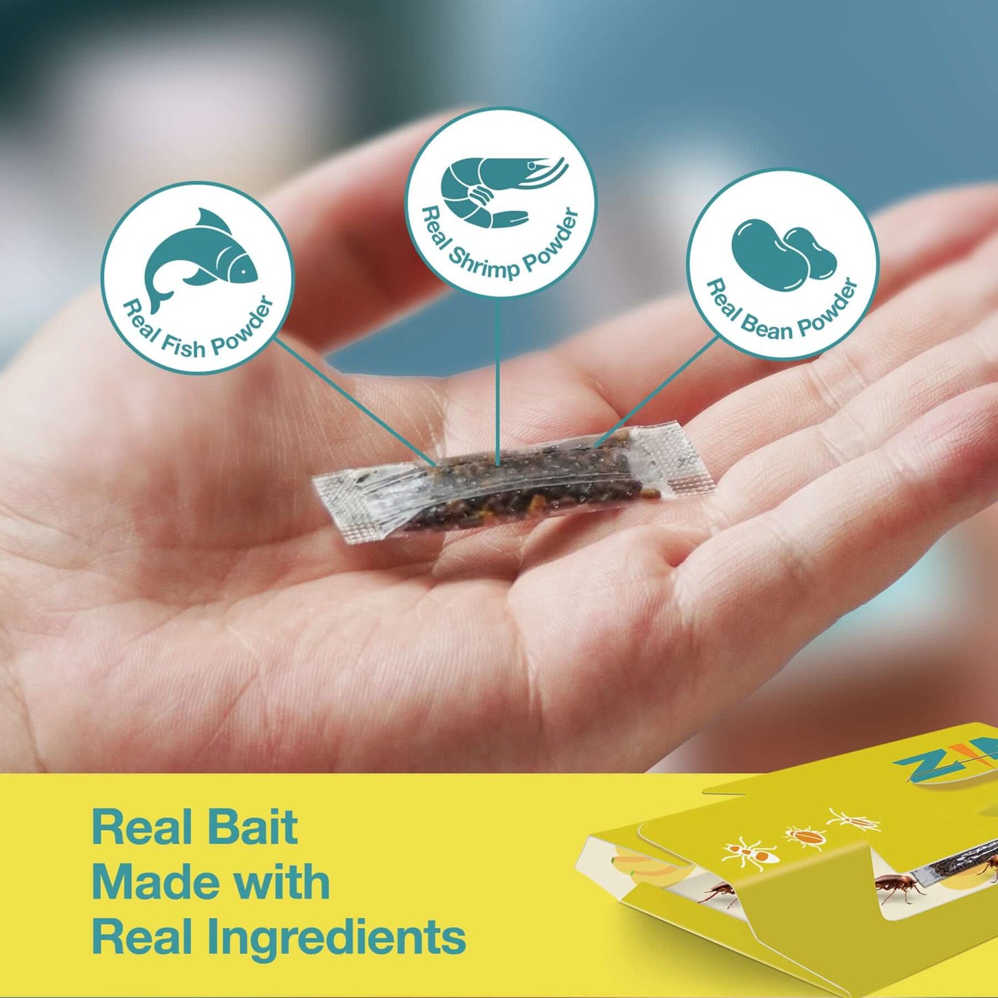 real bait maid with real ingredients