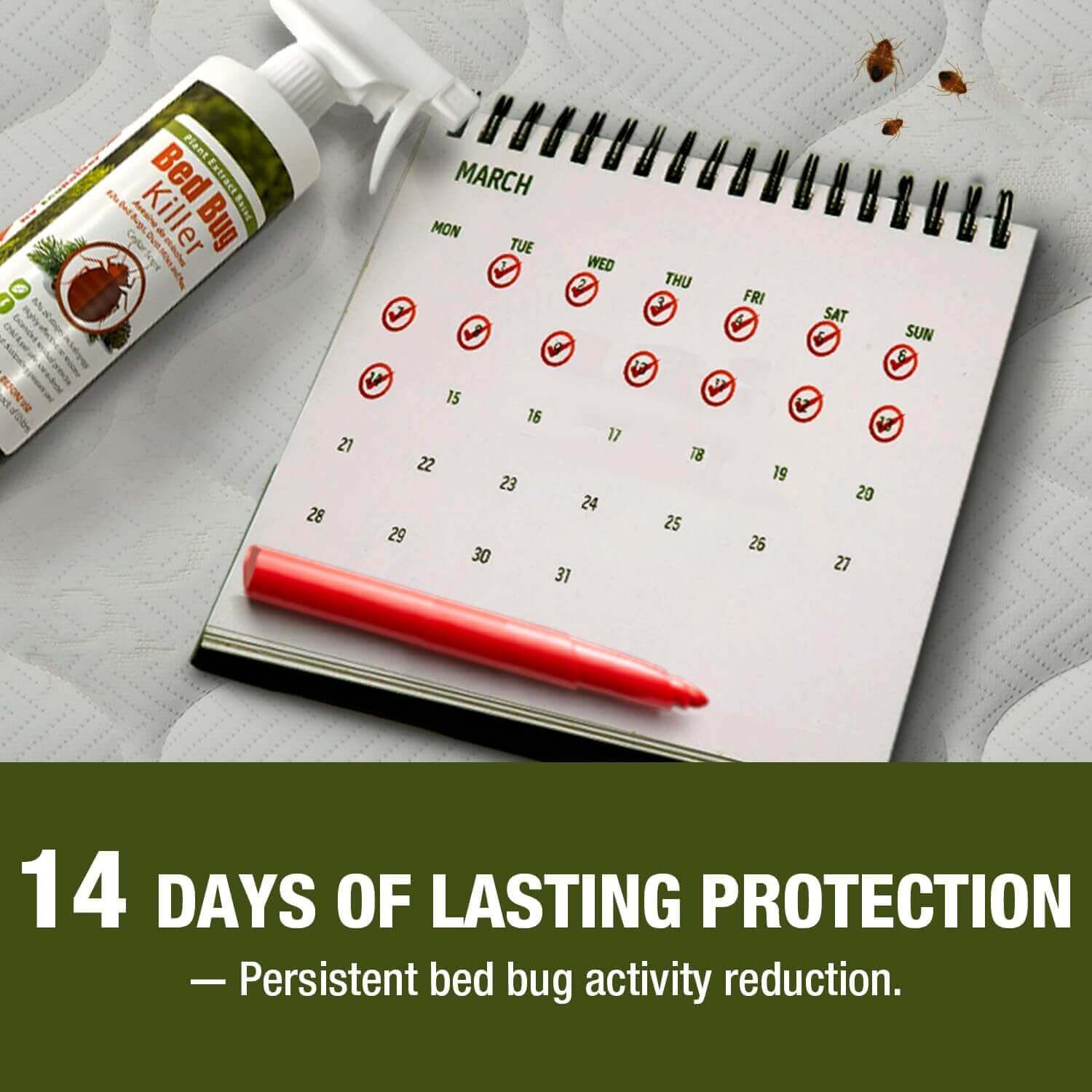 Calendar Marking 14 days