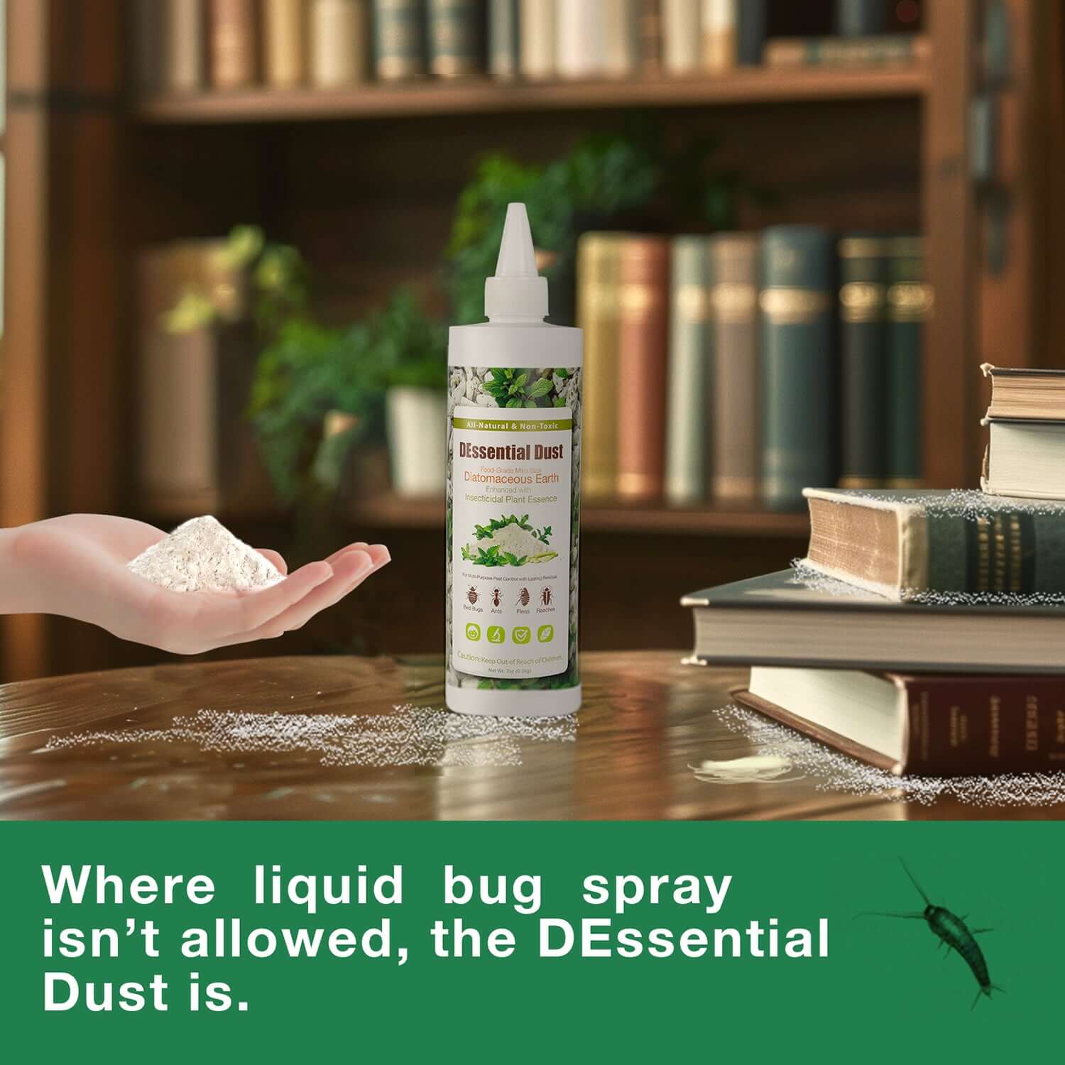 DEssential Dust bottle