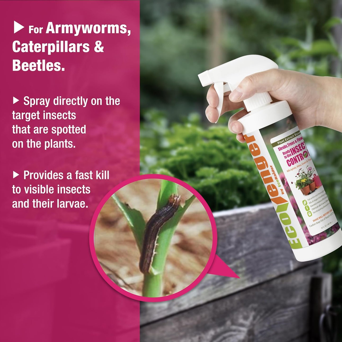 Garden Insect Control Spray 16 oz