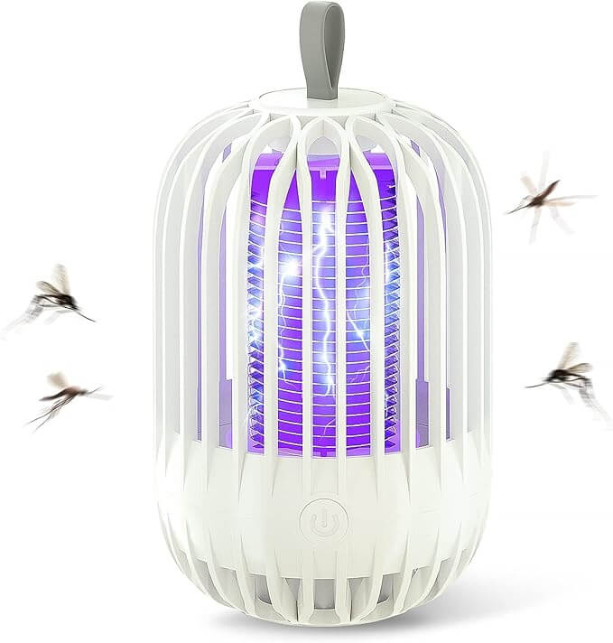 ZingZap Mosquito Zapper & Lamp Dual-Function for Anywhere