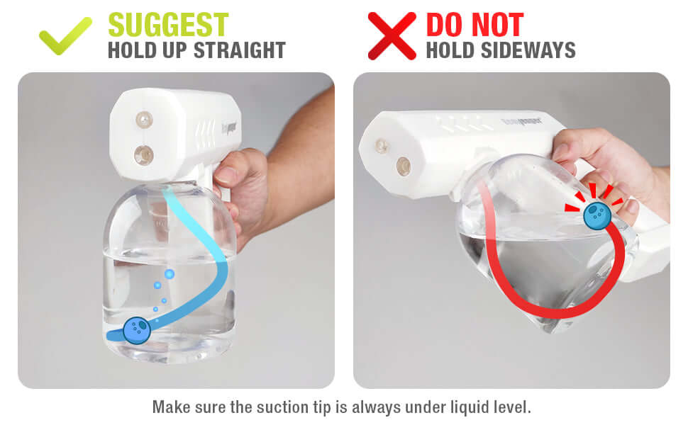 Ecovenger Cordless Pistol ULV Mist Sprayer