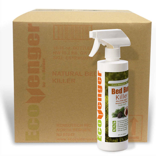 Ecovenger Bed Bug Killer Spray 16 oz Case of 16