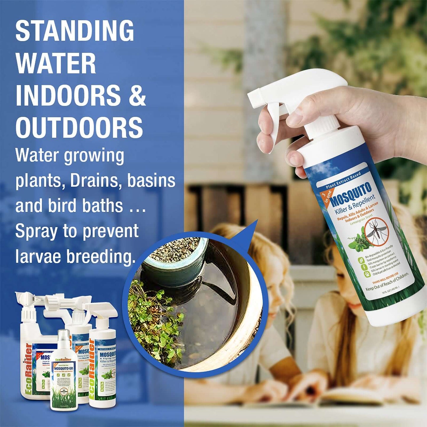 Ecovenger Triple-Action Mosquito Killer 16 oz