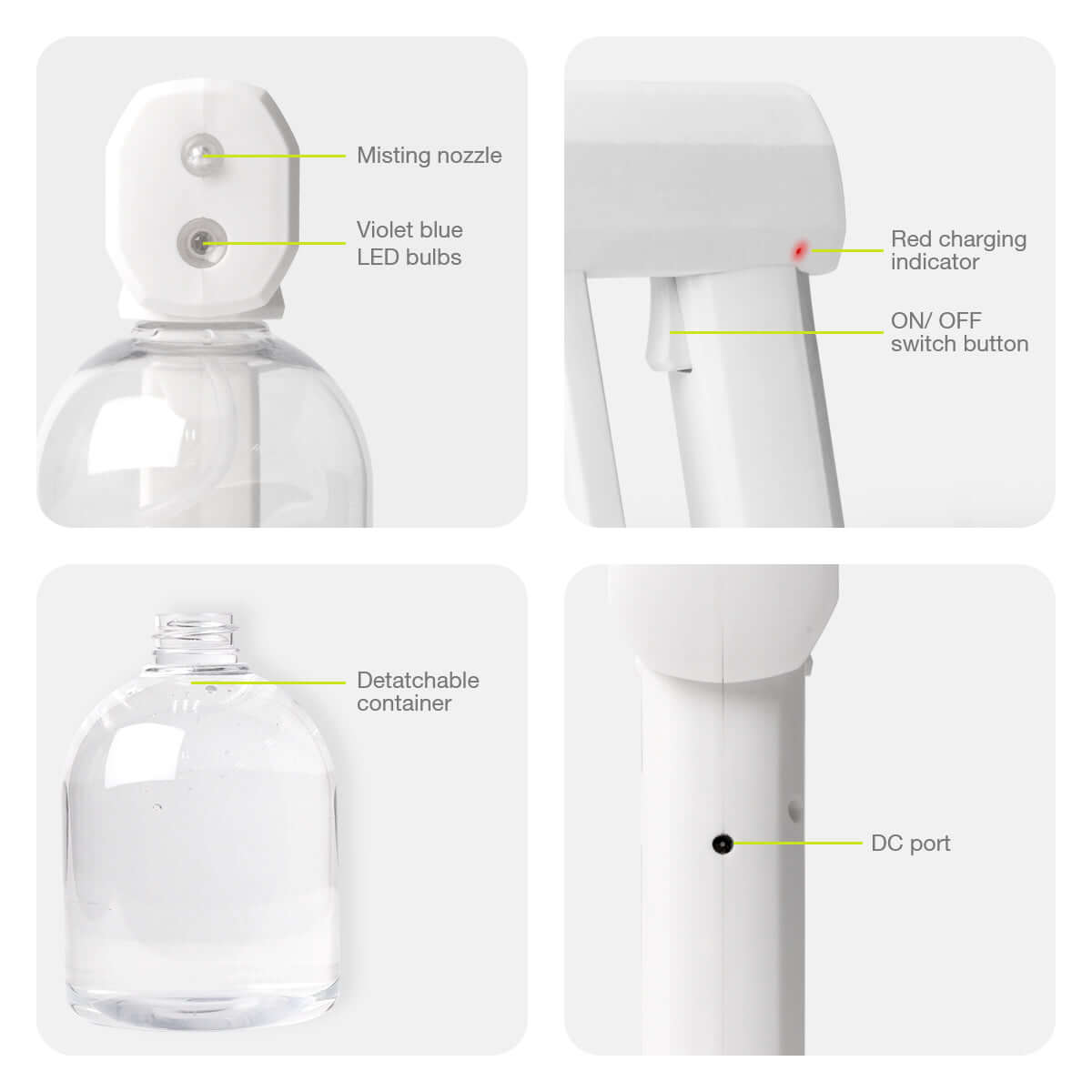 Ecovenger Cordless Pistol ULV Mist Sprayer
