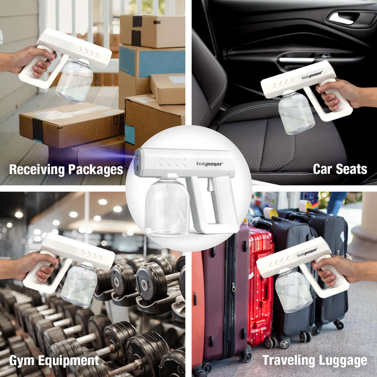 Ecovenger Cordless Pistol ULV Mist Sprayer