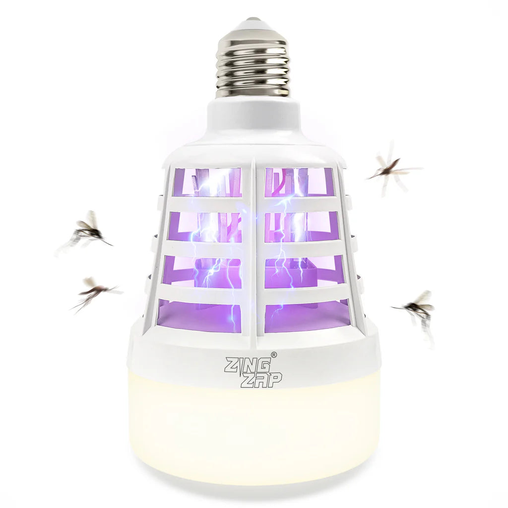 Dual-Function Mosquito Zapper LED Light Bulb