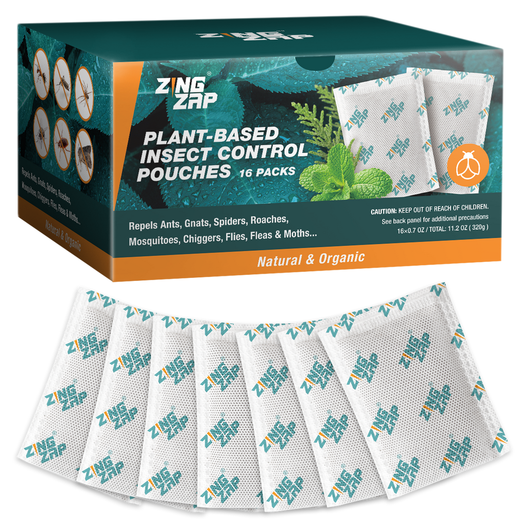 16-Pack Plant-Based Insect Control Pouches