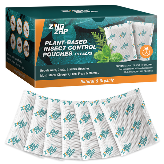 16-Pack Plant-Based Insect Control Pouches