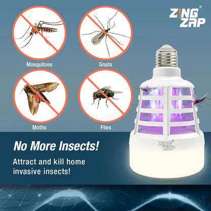 ZingZap Mosquito Zapper & Lamp Dual-Function for Indoor and Outdoor