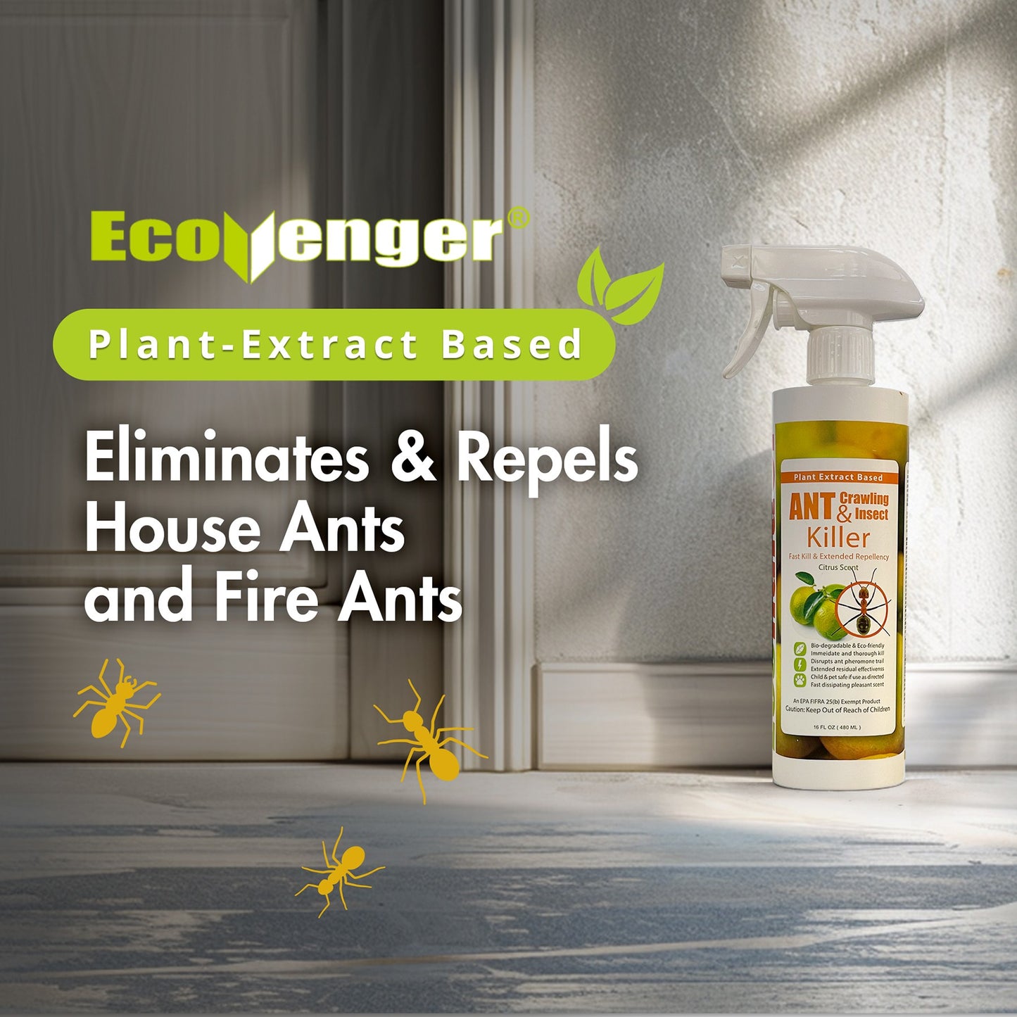 Ant & Crawling Insect Killer Remote Spray 64 oz