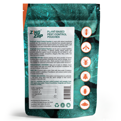 ZingZap Insect Control Pouches 16 Pack