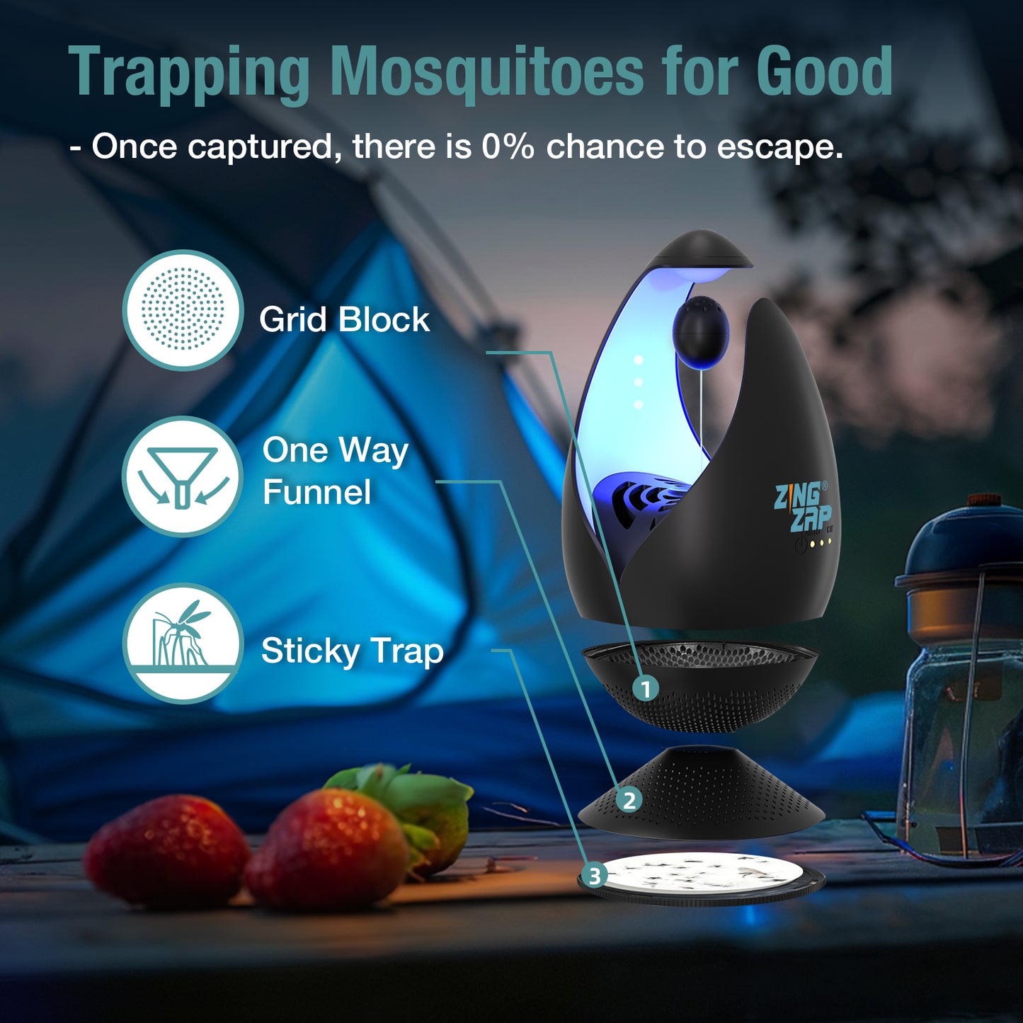 Intelligent Mosquito Lure & Capture Station