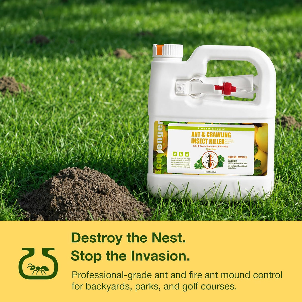 Ant Killer & Nest Treatment Remote Spray 64 oz
