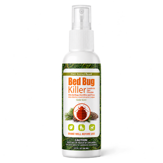 Bed Bug Killer Spray 3 oz Travel Size TSA Approved