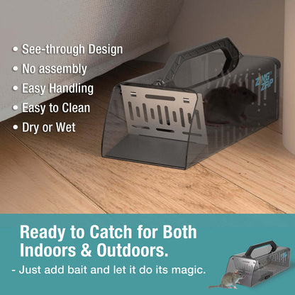 Ecovenger Humane Mouse Trap Cage for Indoor & Outdoor