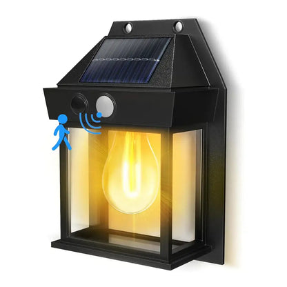 Ecovenger Solar Powered Motion-Sensor Wall Lamp