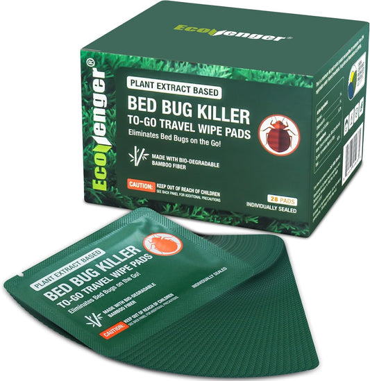 Bed Bug Killer To-Go Wipe 28pcs Pack