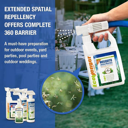 Ecovenger 3-in-1 Mosquito Killer & Repellent 32 OZ with Hose Sprayer