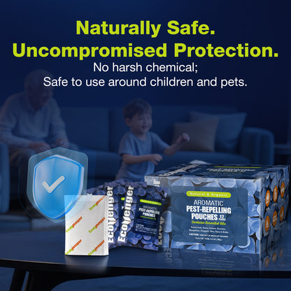 Repellent Pouch Natural Aromatic Sachet 12-Pack