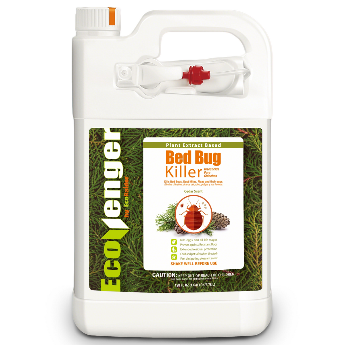 Bed Bug Killer with Remote Sprayer 1 Gal