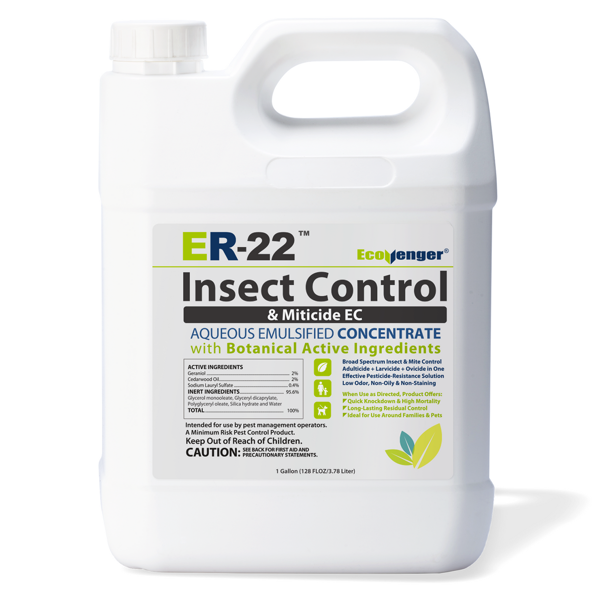 EcoVenger Pro ER-22 Insect Control Concentrate Professional Grade 1 Gal