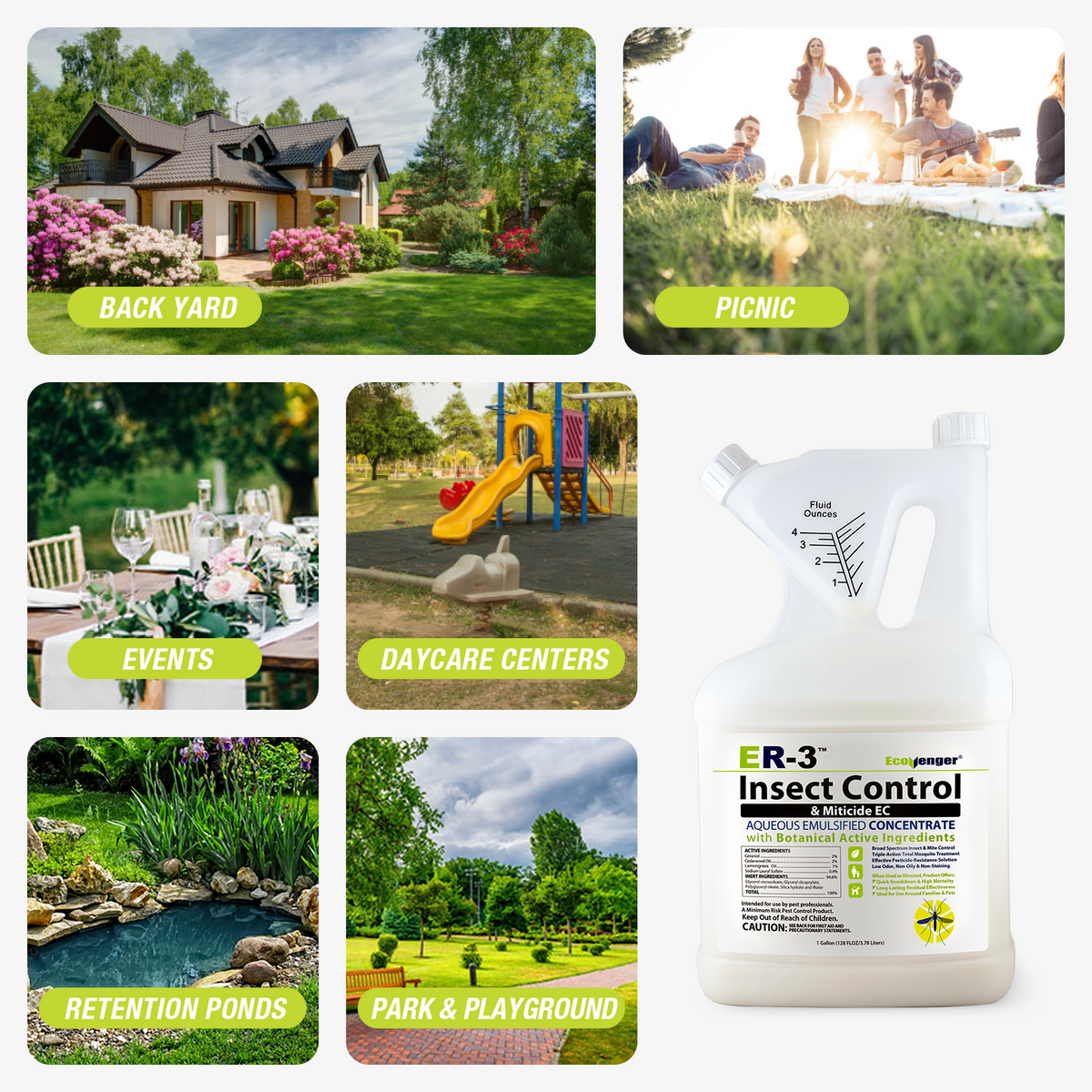 EcoVenger Pro ER-3 Insect Killer Concentrate 1 Gal