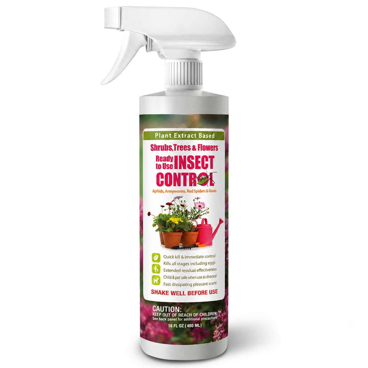 Garden Insect Control Spray 16 oz