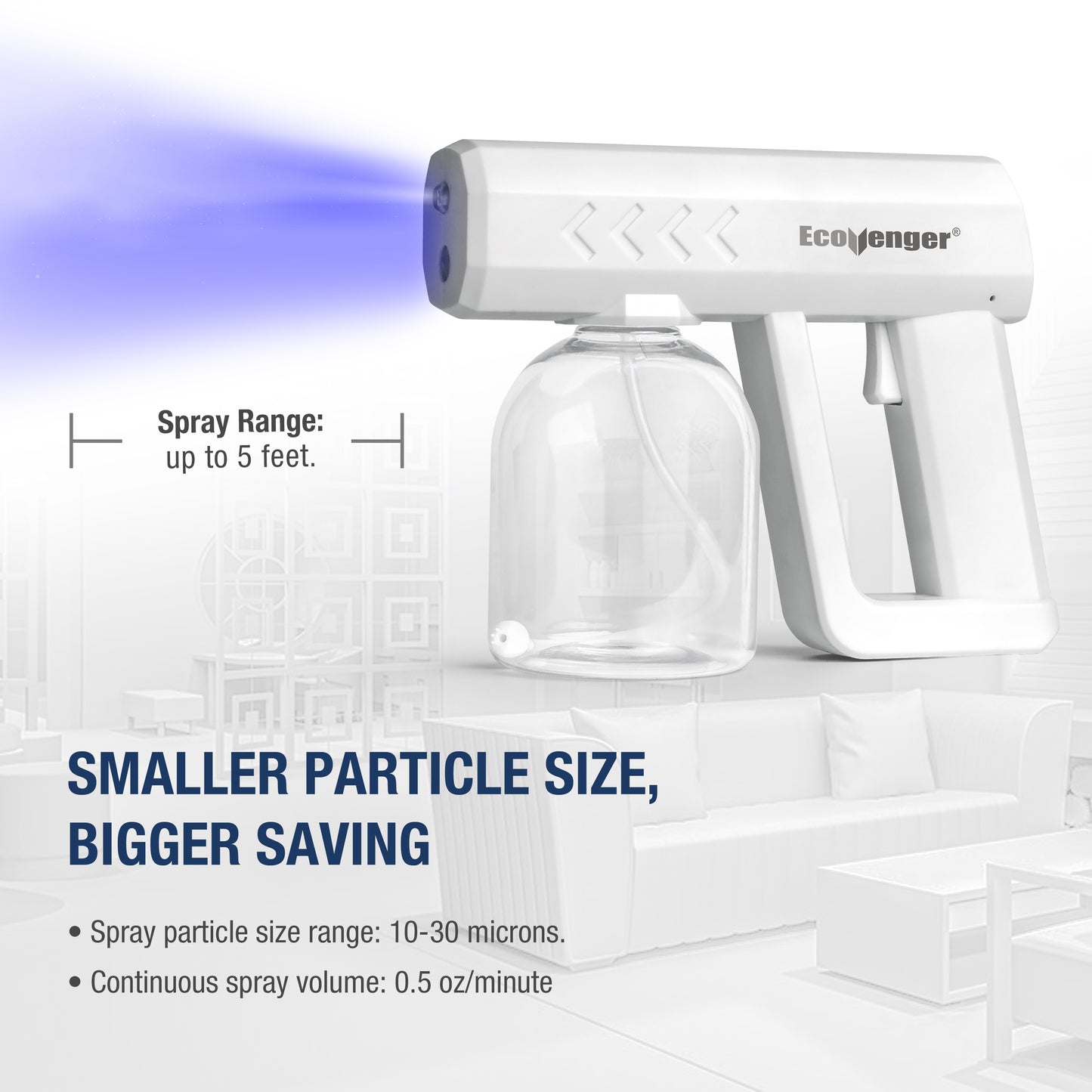 Cordless Pistol ULV Mist Sprayer