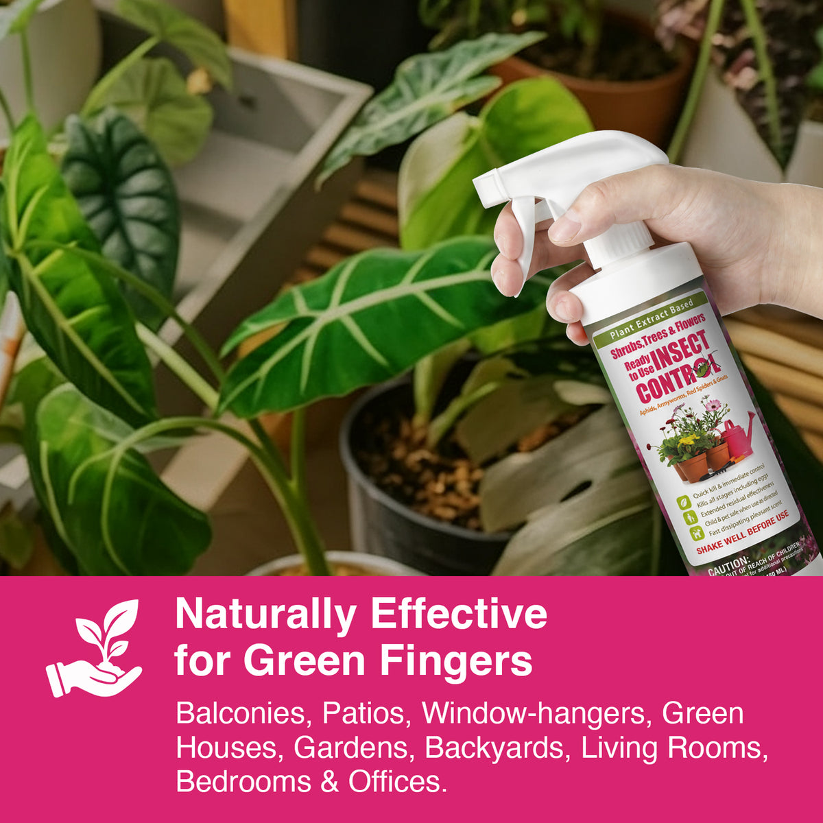 Garden Insect Control Spray 16 oz