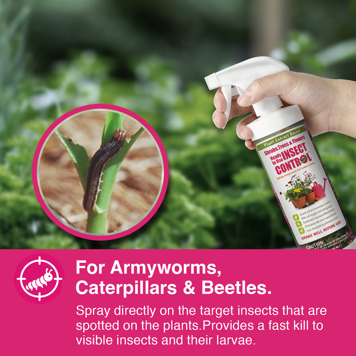 Garden Insect Control Spray 16 oz