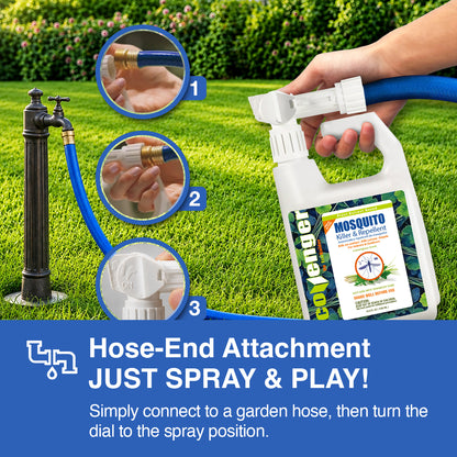 Mosquito Triple-action Control 32 oz Hose Sprayer