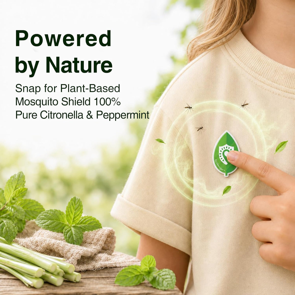 Mosquito Defense Essential Oil Pop Patches 42 Ct