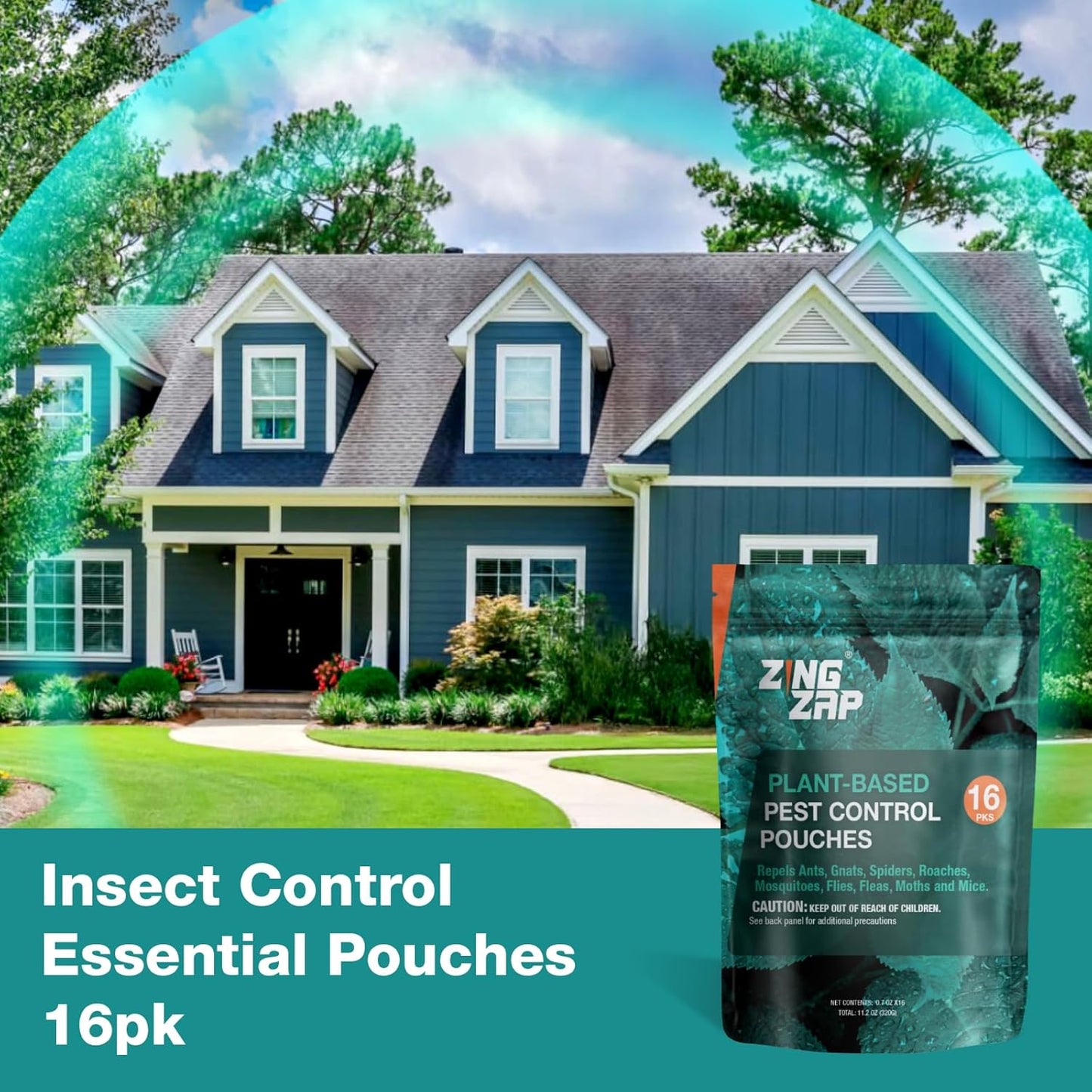 ZingZap Insect Control Pouches 16 Pack