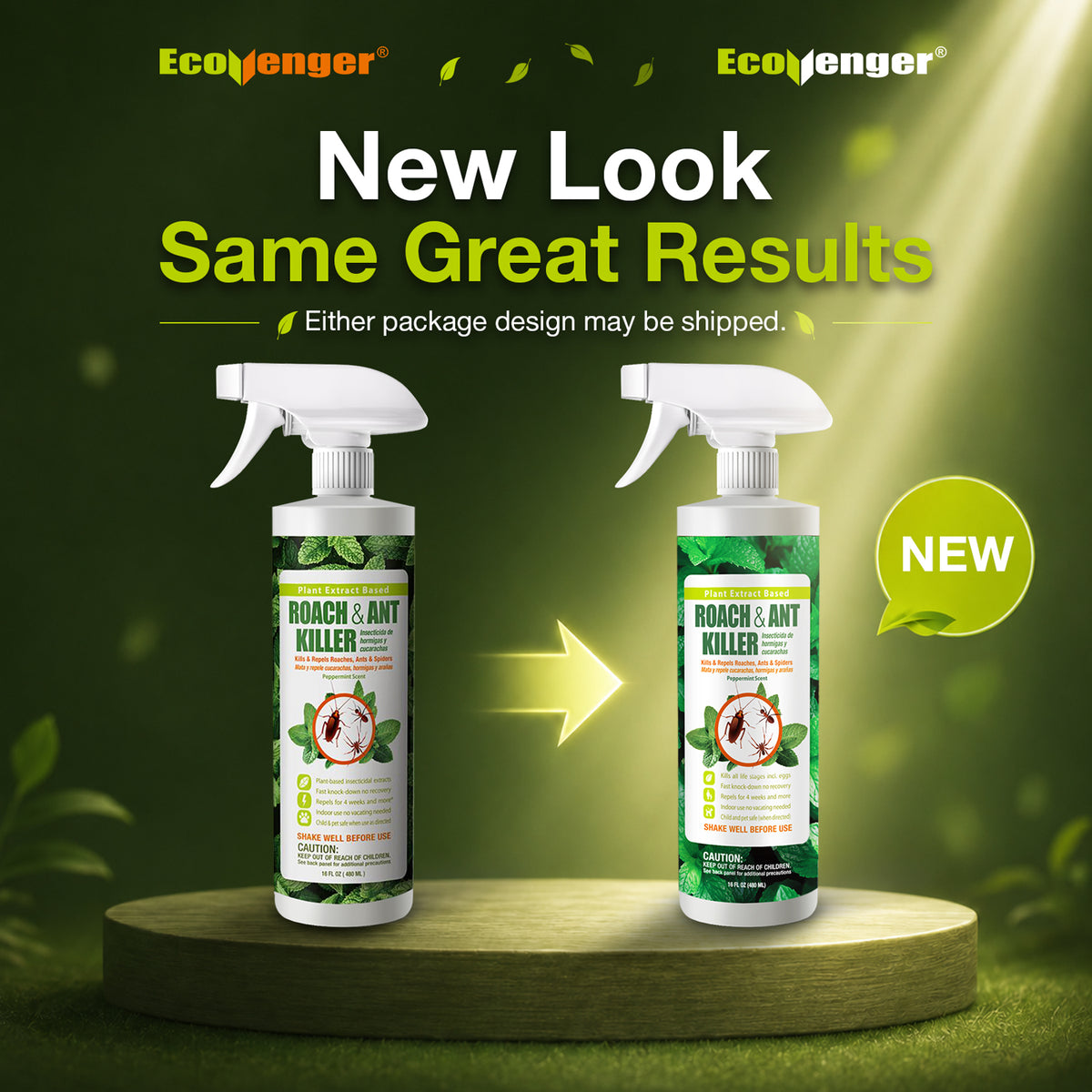 Roach Killer and Repellent Spray 16 oz