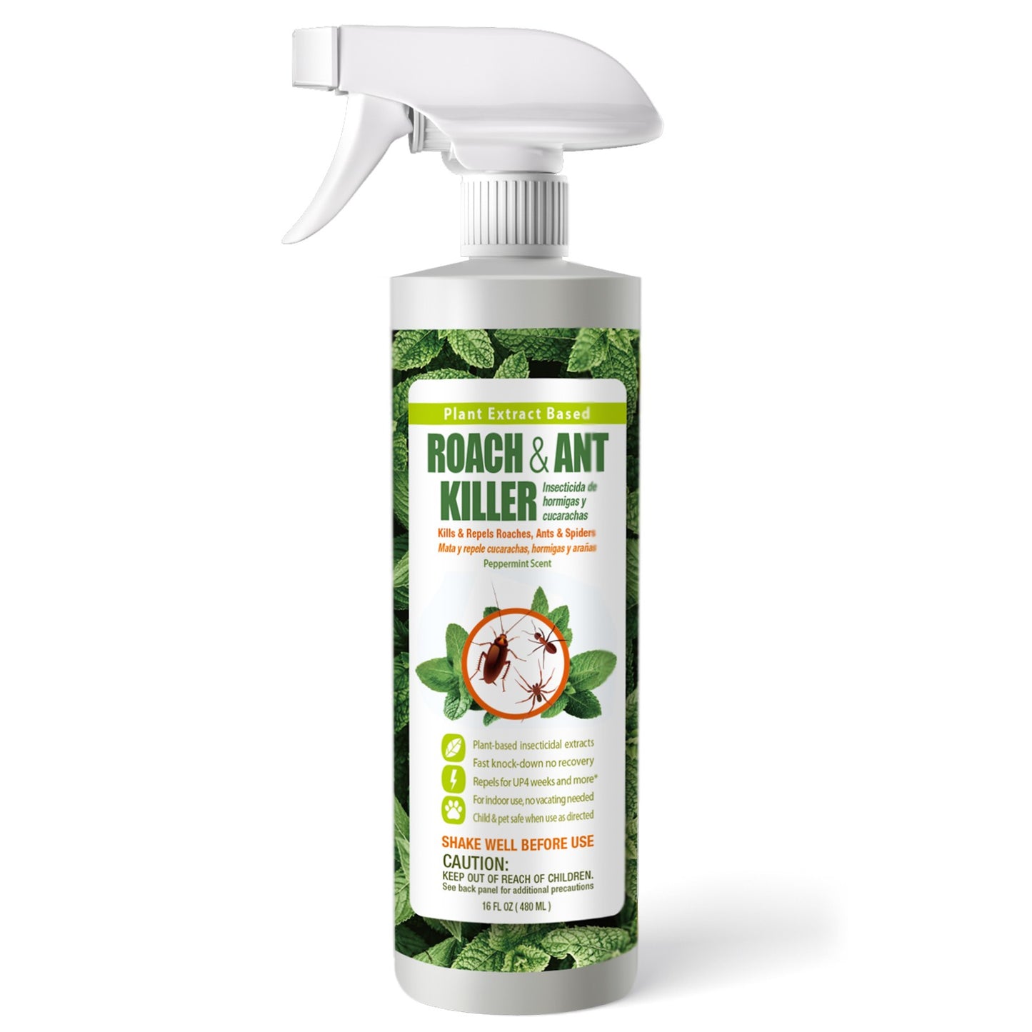 Roach Killer & Repellent Spray 16 oz