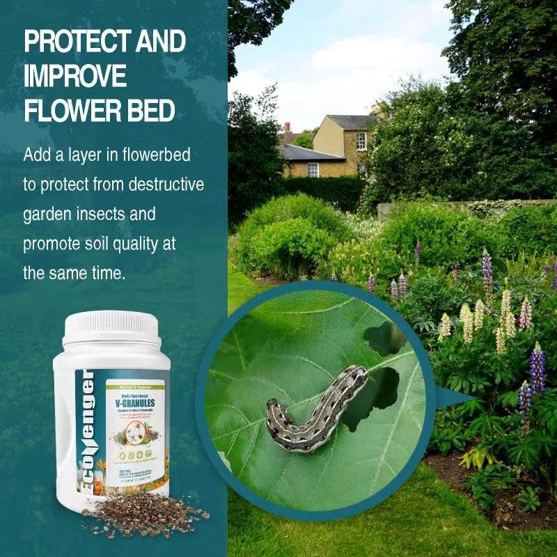 EcoVenger Multi-Purpose V-Granules 1.95LB Jug, Indoor & Outdoor Pest Control & Soiling