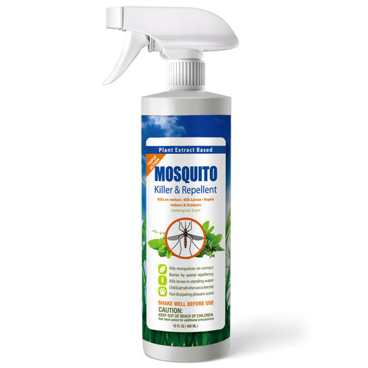 Mosquito Triple-Action Killer & Repellent Spray 16 oz
