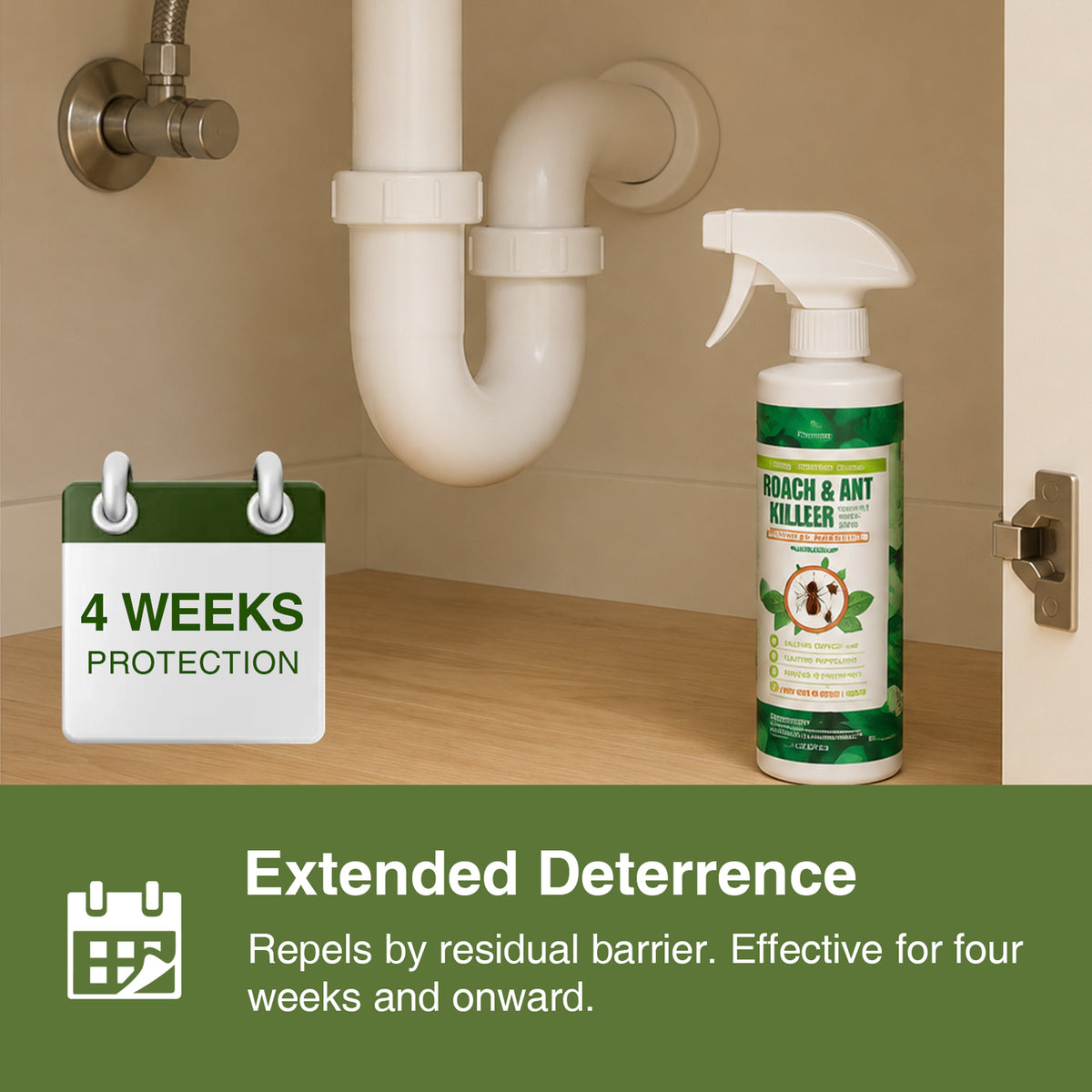 Roach Killer and Repellent Spray 16 oz