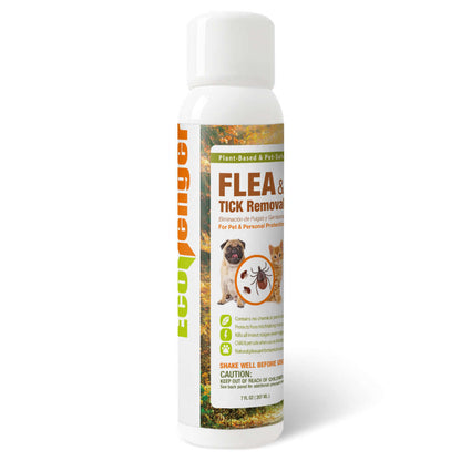 Ecovenger Flea & Tick Removal Spray 7 oz for Dogs and Cats